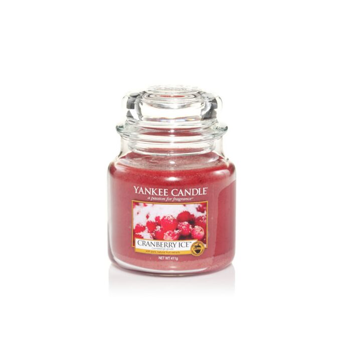 Yankee Candle Cranberry Ice Medium Jar-1